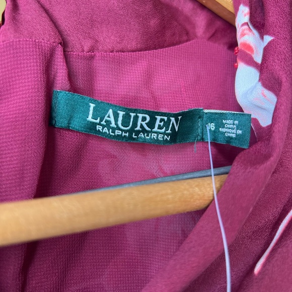 Ralph Lauren Deep Red Dress - Picture 3 of 6